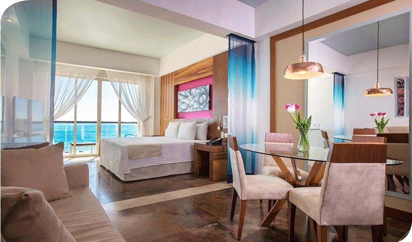 Altitude junior suite ocean front Hotel Krystal Grand® Los Cabos