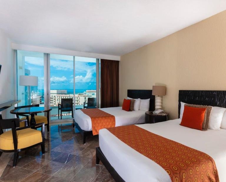 Quarto standard Hotel Krystal Grand® Cancún All Inclusive