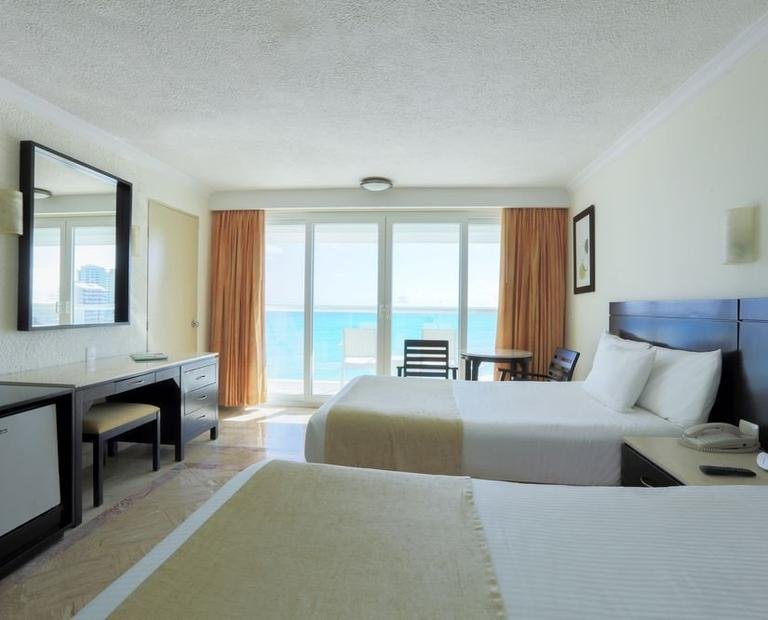 De lujo vista al mar Hotel Krystal Cancún