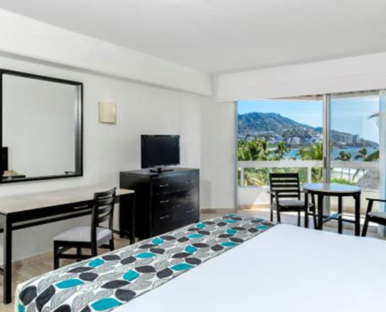 Estándar king vista mar Hotel Krystal® Ixtapa