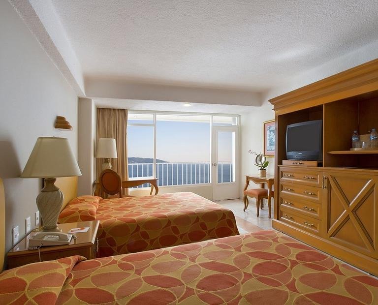 Estándar con vista al mar Hotel Krystal Beach Acapulco